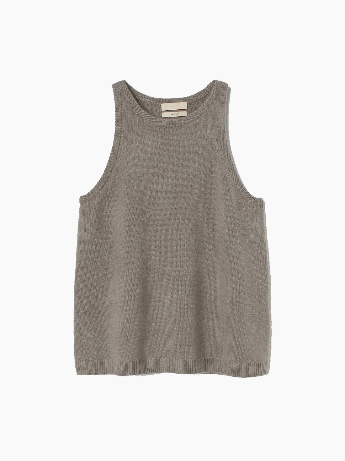 Cashmere Vest Top - Brown | LUMERITH women's fashion