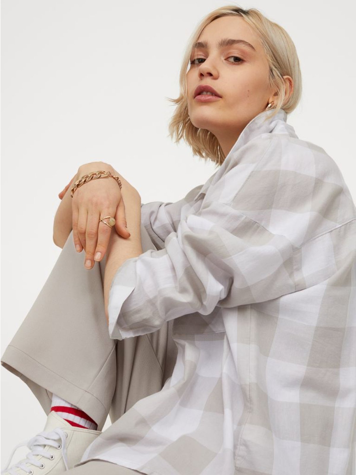 Cotton Flannel Shirt | LUMERITH women's fashion