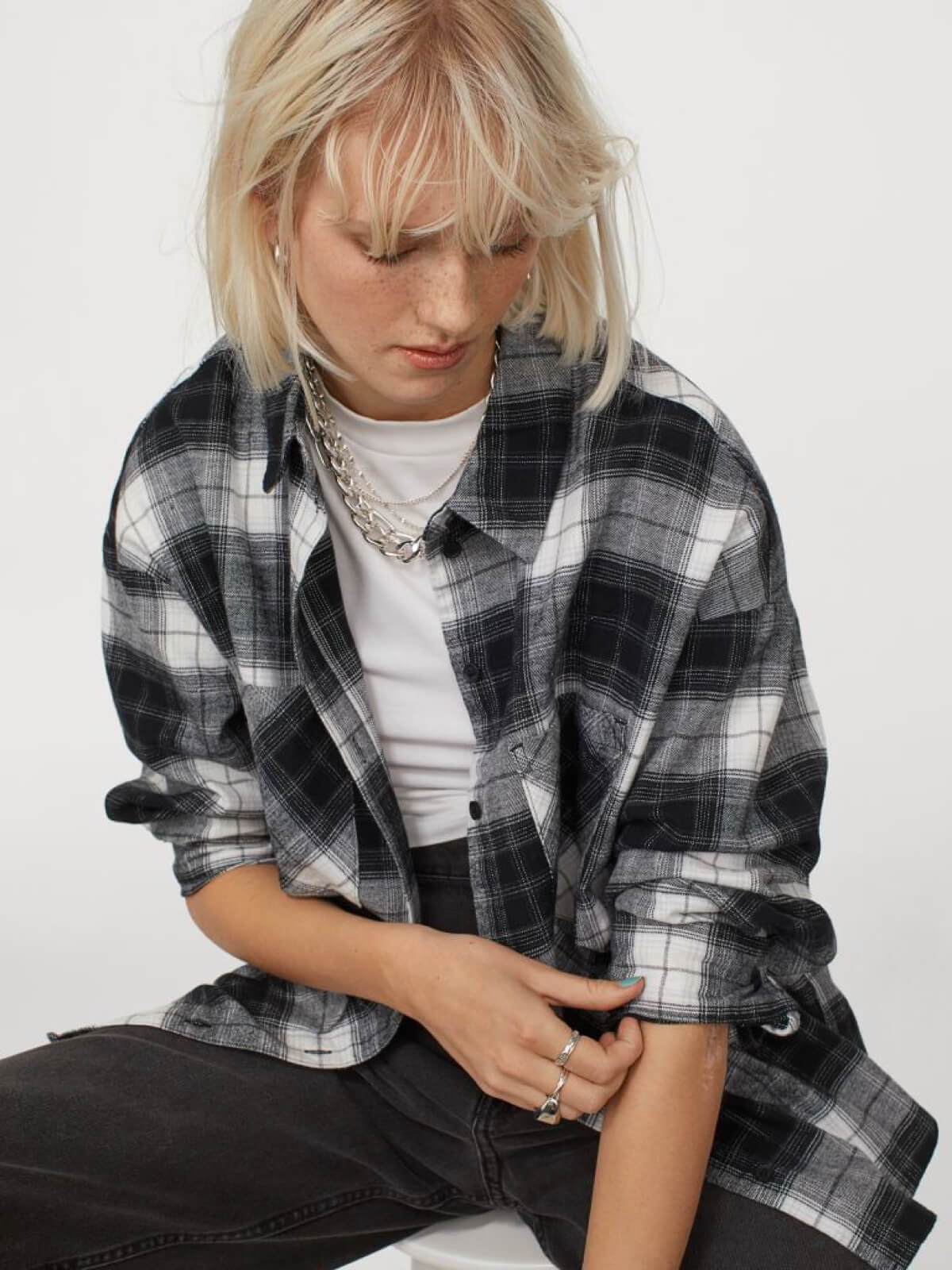 Cotton Flannel Shirt | LUMERITH women's fashion