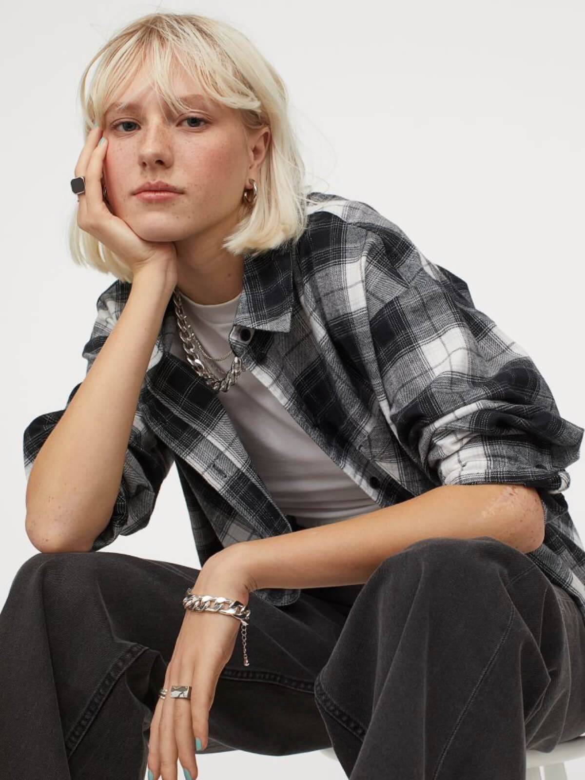 Cotton Flannel Shirt | LUMERITH women's fashion