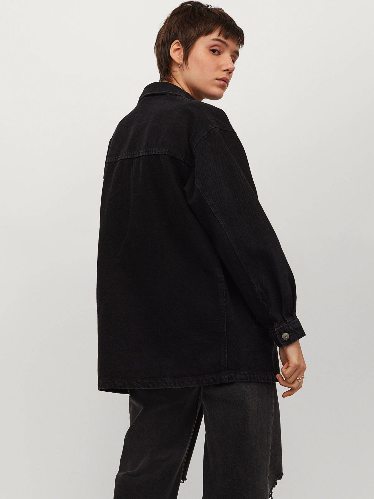 Denim Shirt Jacket | LUMERITH women's fashion