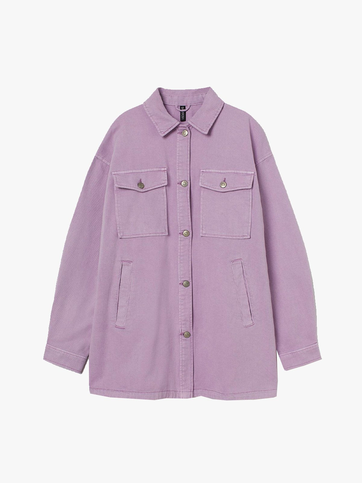 Denim Shirt Jacket - Blue | LUMERITH women's fashion