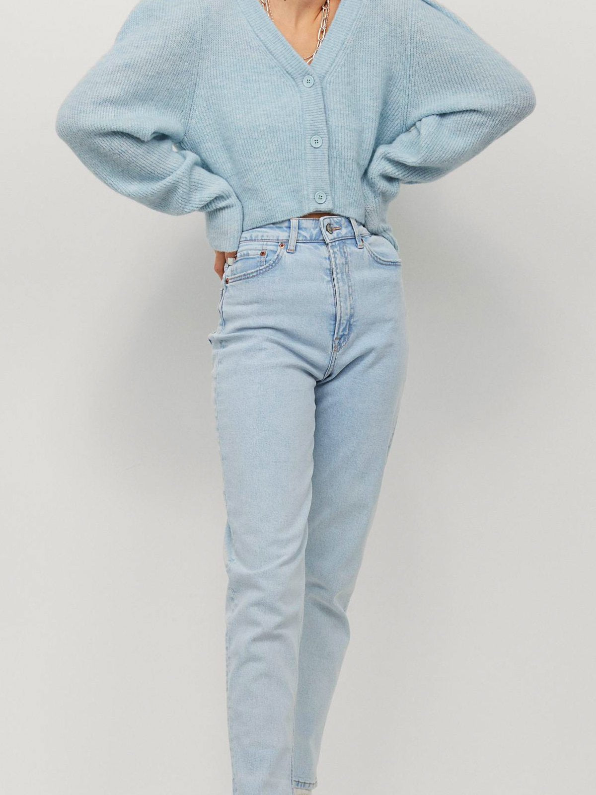 High-Ankle Jeans | LUMERITH women's fashion