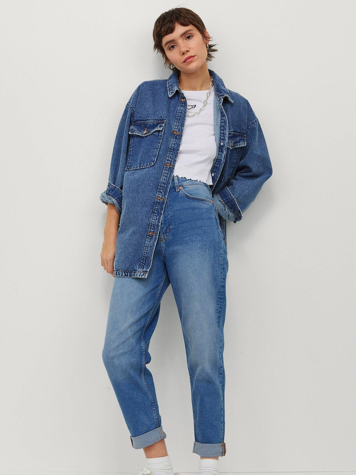 High-Ankle Jeans | LUMERITH women's fashion