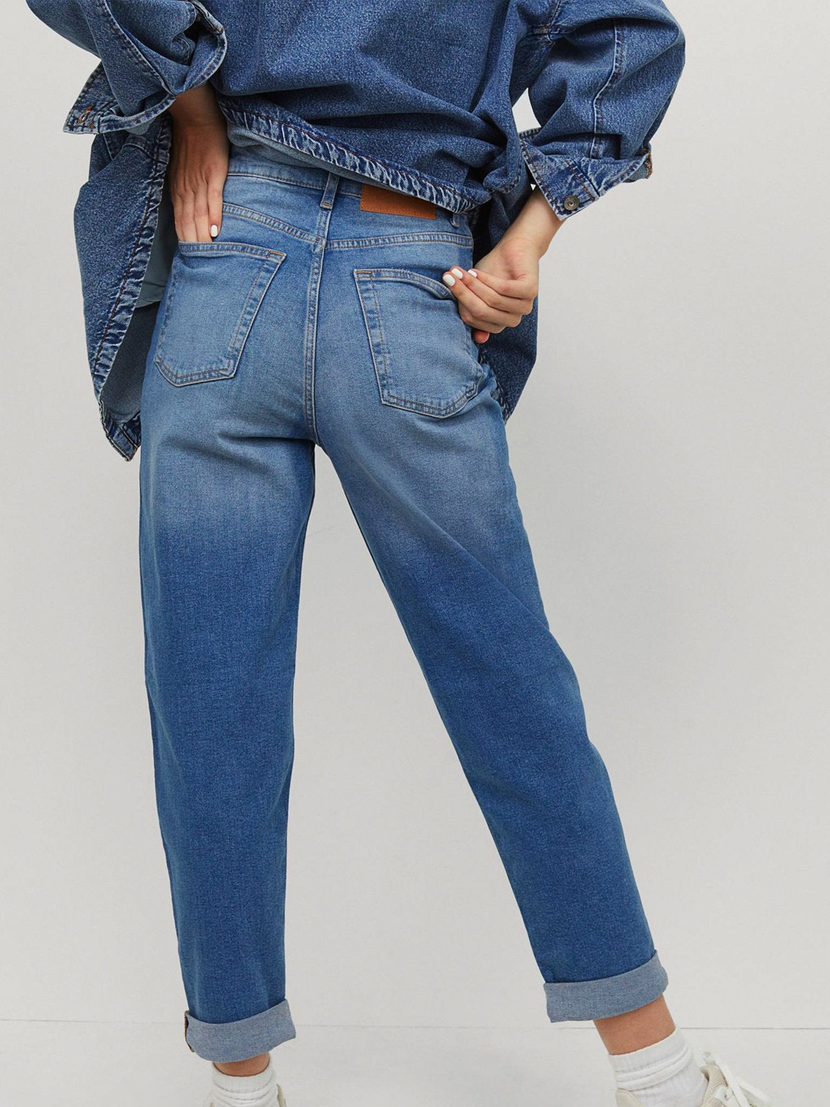 High-Ankle Jeans | LUMERITH women's fashion