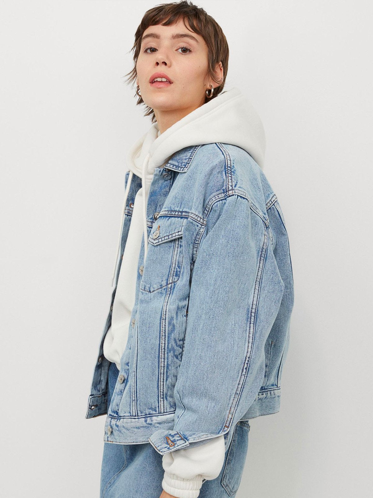 Light Denim Jacket | LUMERITH women's fashion