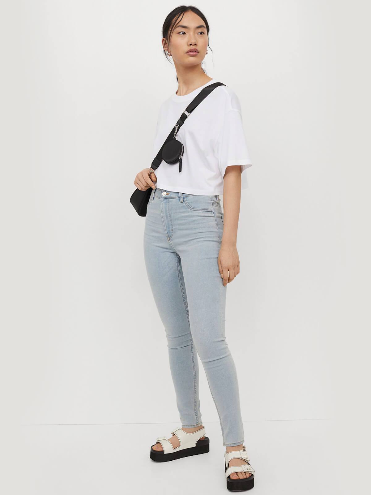 Slim High-Ankle Jeans | LUMERITH women's fashion