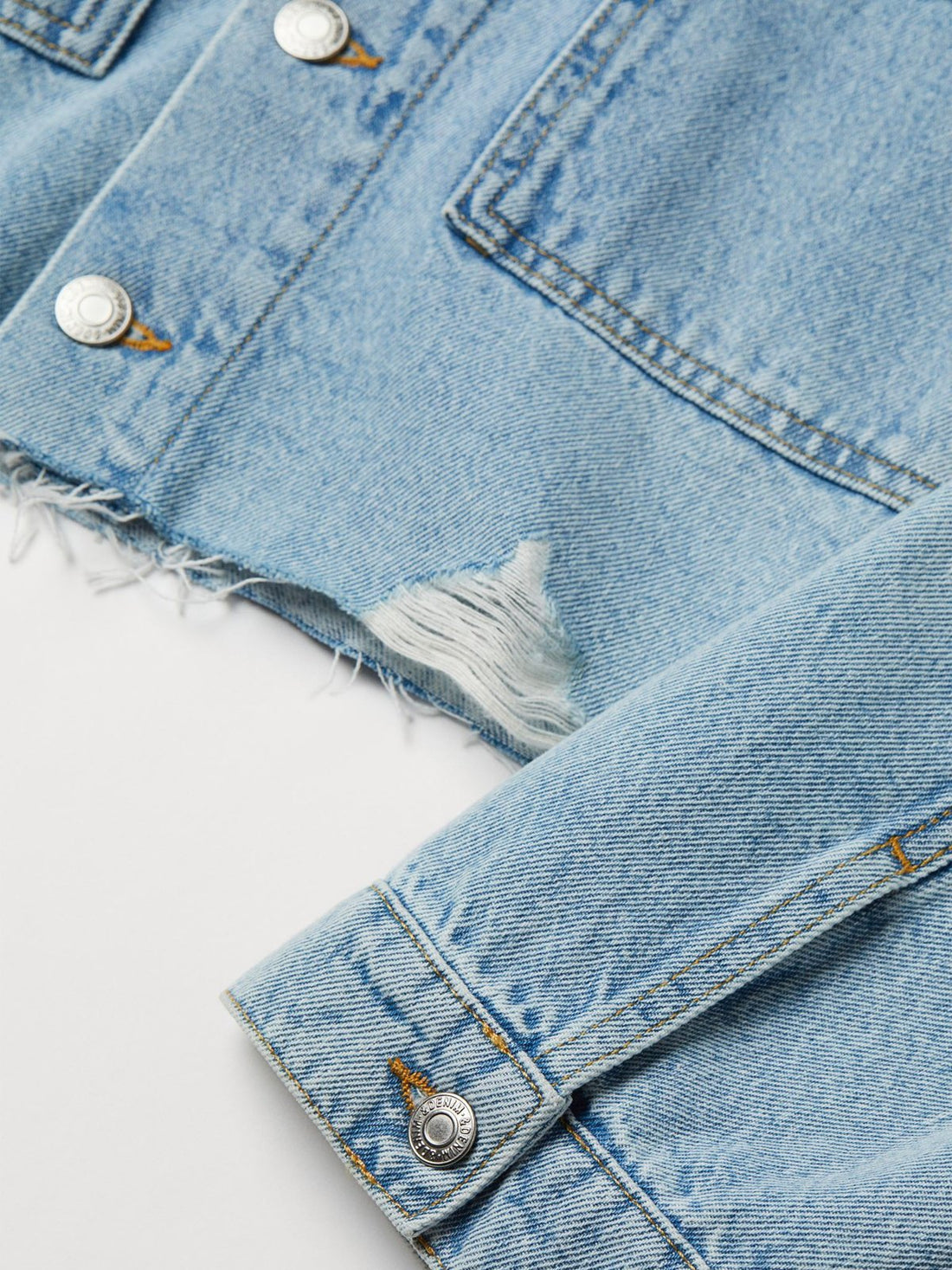 Boxy Denim Jacket - Light Blue | LUMERITH women's fashion