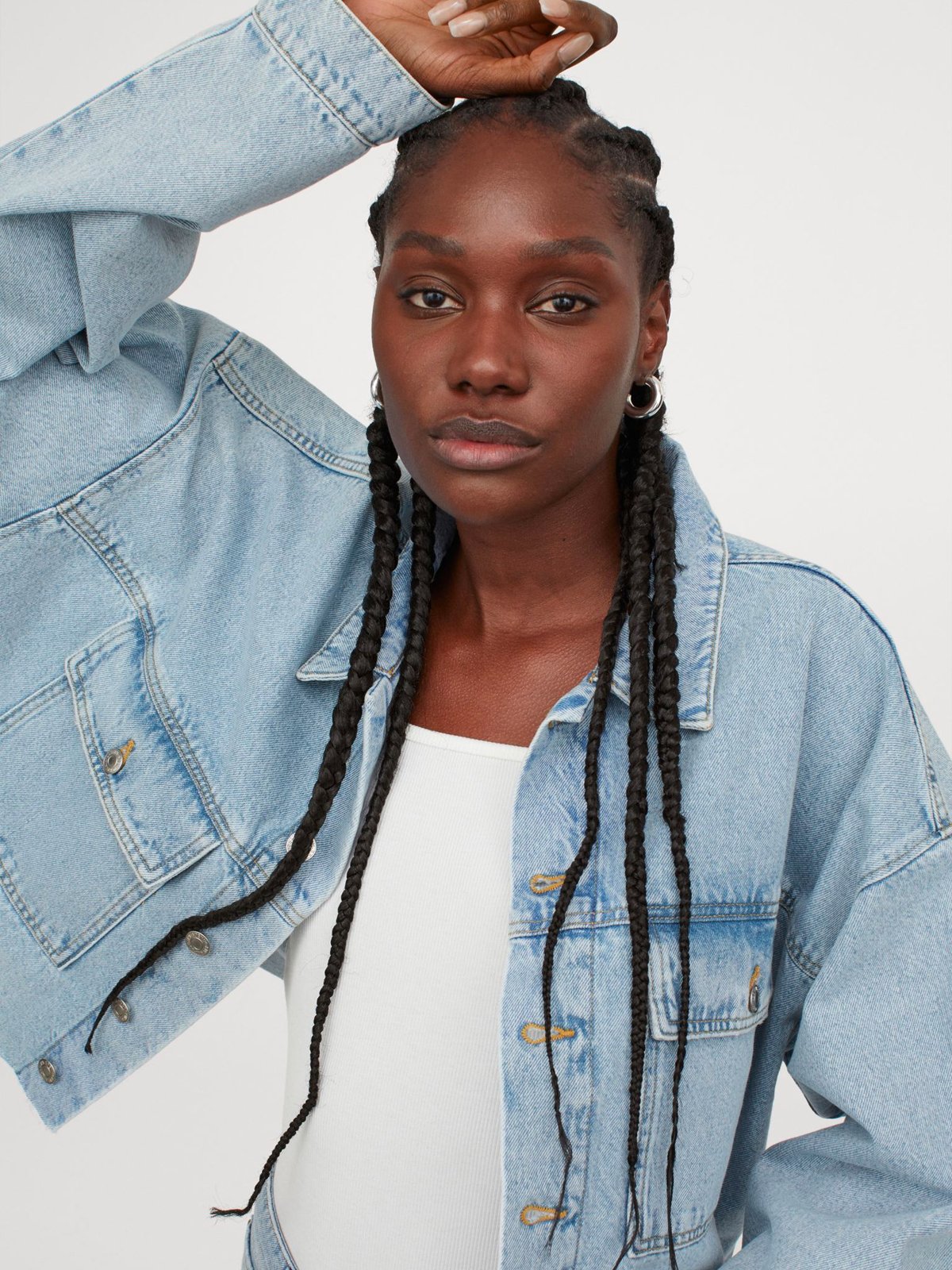 Boxy Denim Jacket | LUMERITH women's fashion