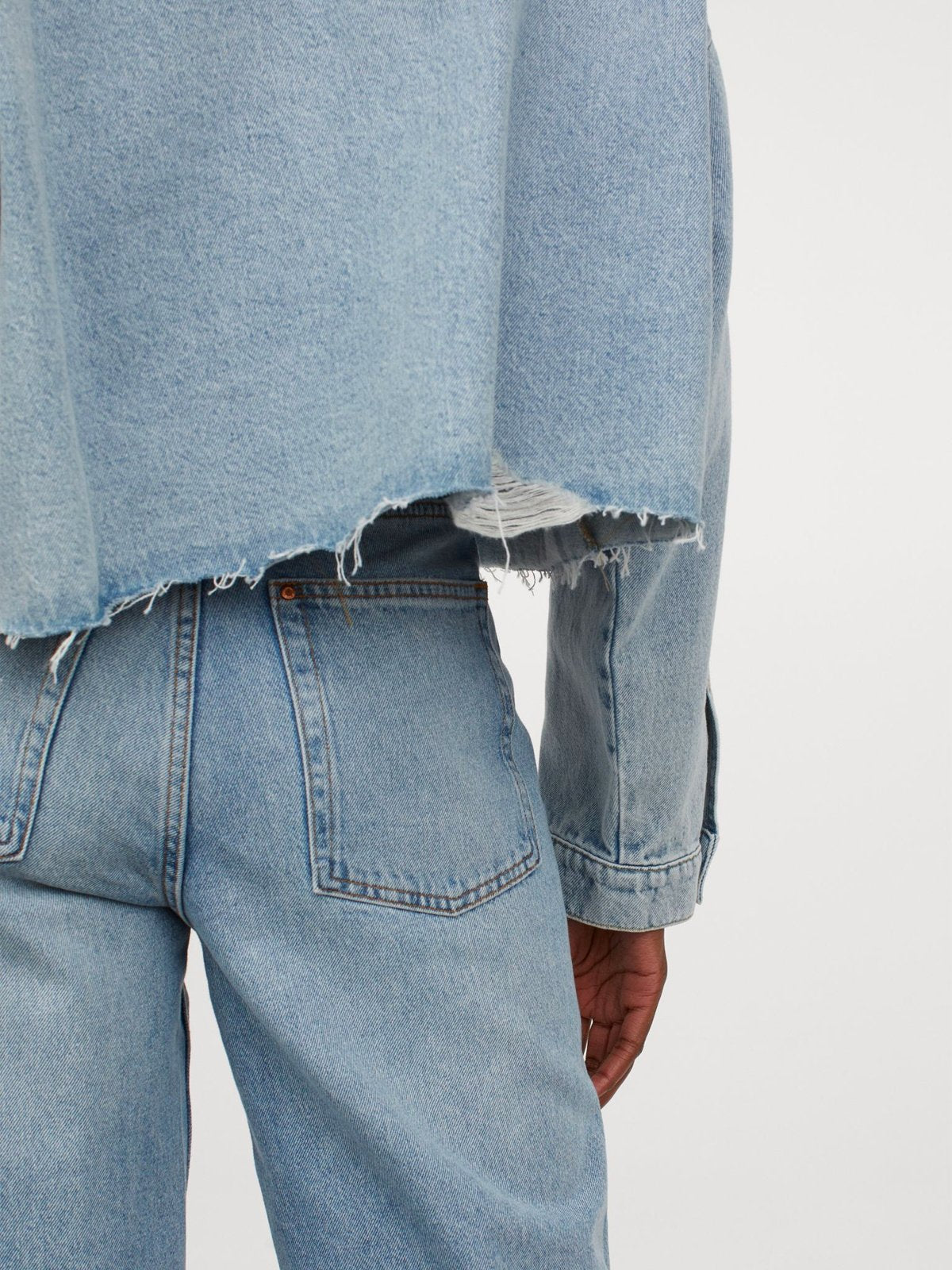 Boxy Denim Jacket | LUMERITH women's fashion