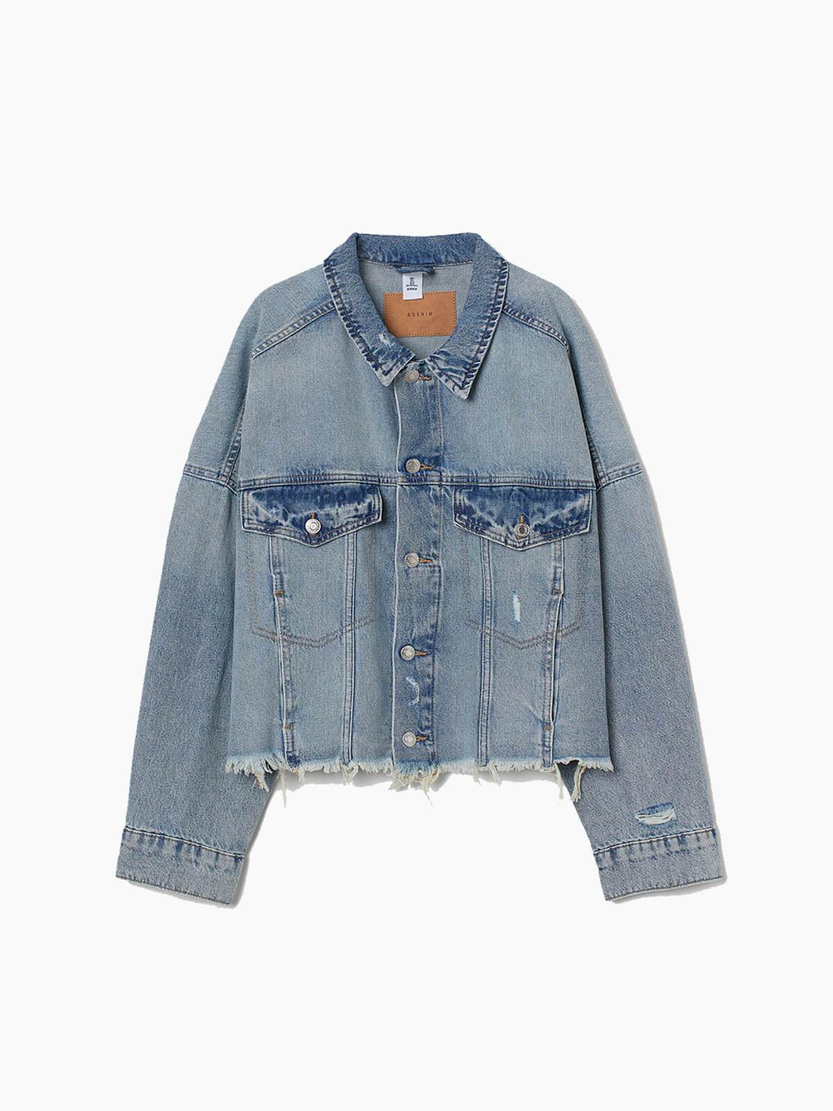 Boxy Denim Jacket | LUMERITH women's fashion
