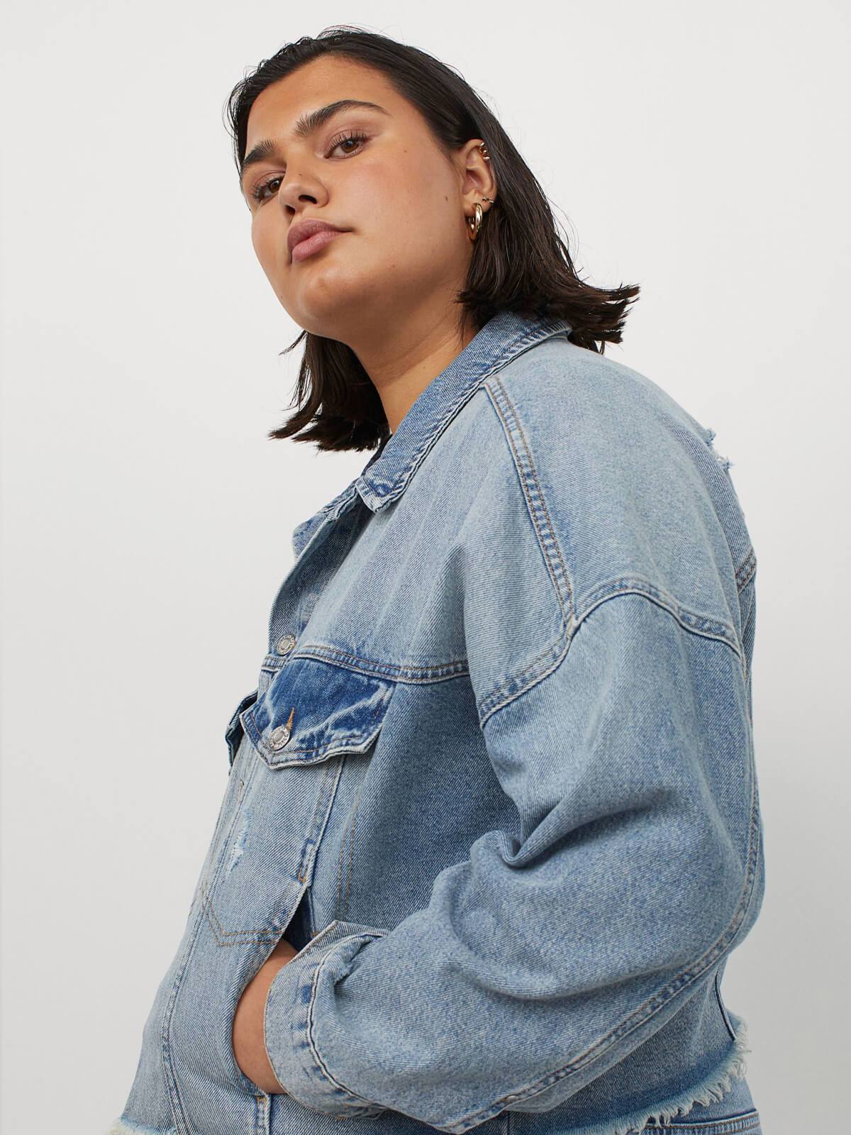 Boxy Denim Jacket | LUMERITH women's fashion